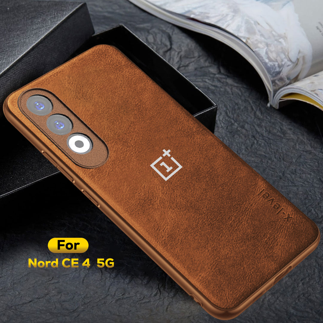 ONEPLUS NORD CE 4 5G VINTAGE PU LEATHER PROTECTIVE BACK CASE