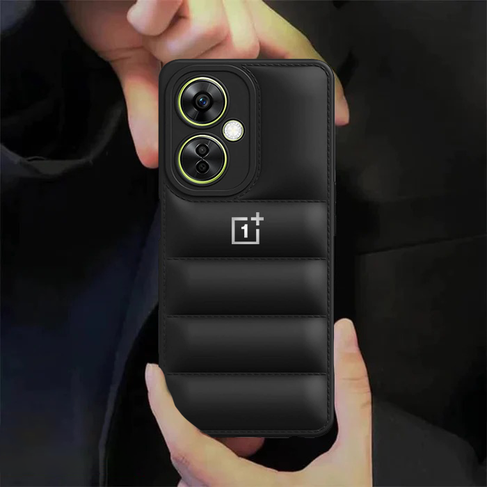 The Puffer Edition Soft Material Down Jacket Phone Case For OnePlus NORD CE 3 LITE 5G