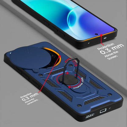 VIVO X300 ULTRA 5G Armor Military-grade Case With Sliding Camera Cover & 360 Kickstand