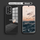 Galaxy A52 Luxurious Glass Case With Camera Protection Back Cover