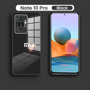Redmi Note 10 Pro Luxurious Glass Case With Camera Protection Back Cover