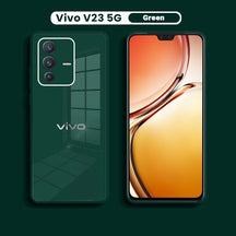VIVO V23 5G Ultra-Shine Luxurious Glass Case With Camera Protection Back Case