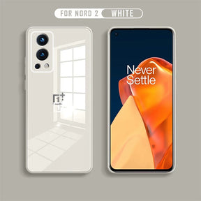 OnePlus Nord 2 5G Ultra-Shine Luxurious Glass Case With Camera Protection