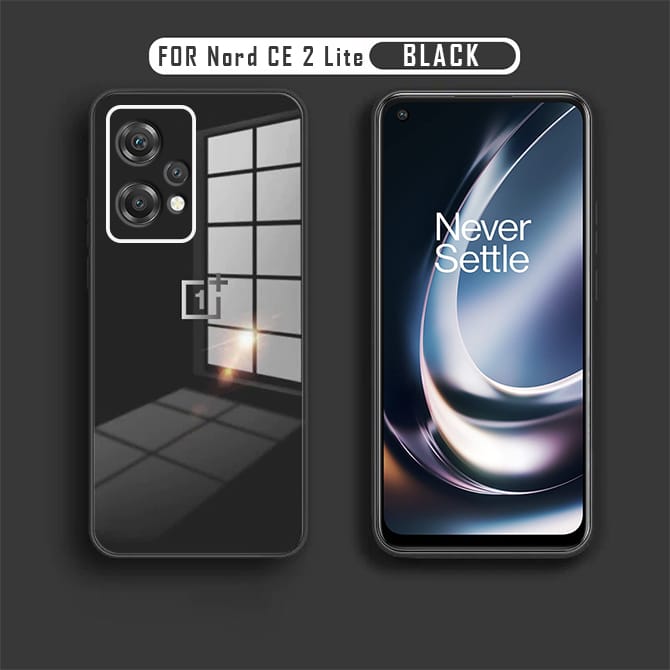 Oneplus Nord Ce Lite 5G Ultra-Shine Luxurious Glass Back Case With Camera Protection