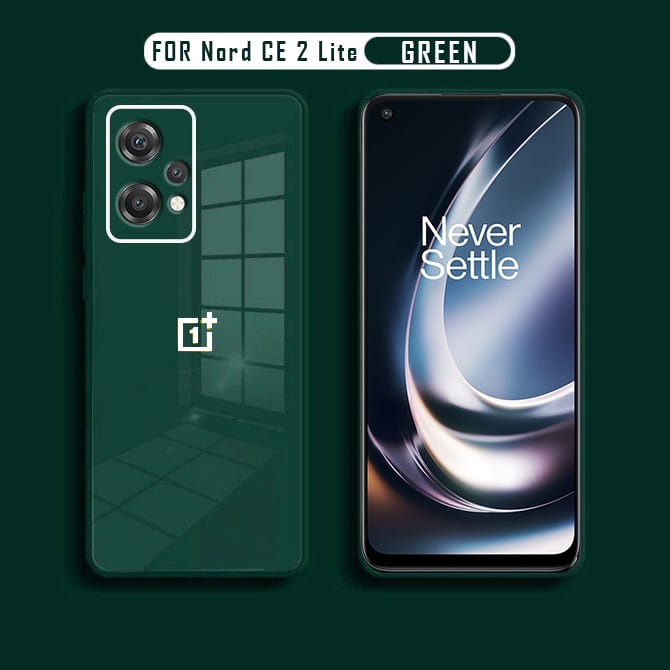 Oneplus Nord Ce Lite 5G Ultra-Shine Luxurious Glass Back Case With Camera Protection