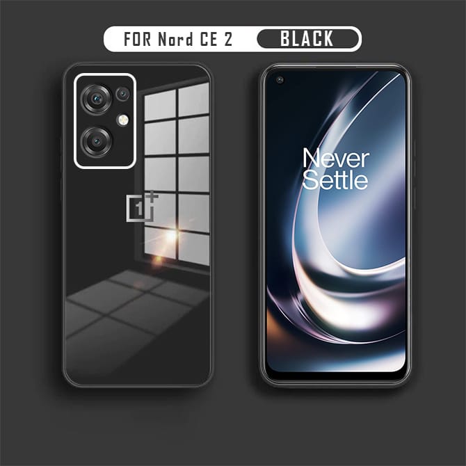 Oneplus Nord CE 2 5G Ultra-Shine Luxurious Glass Back Case With Camera Protection