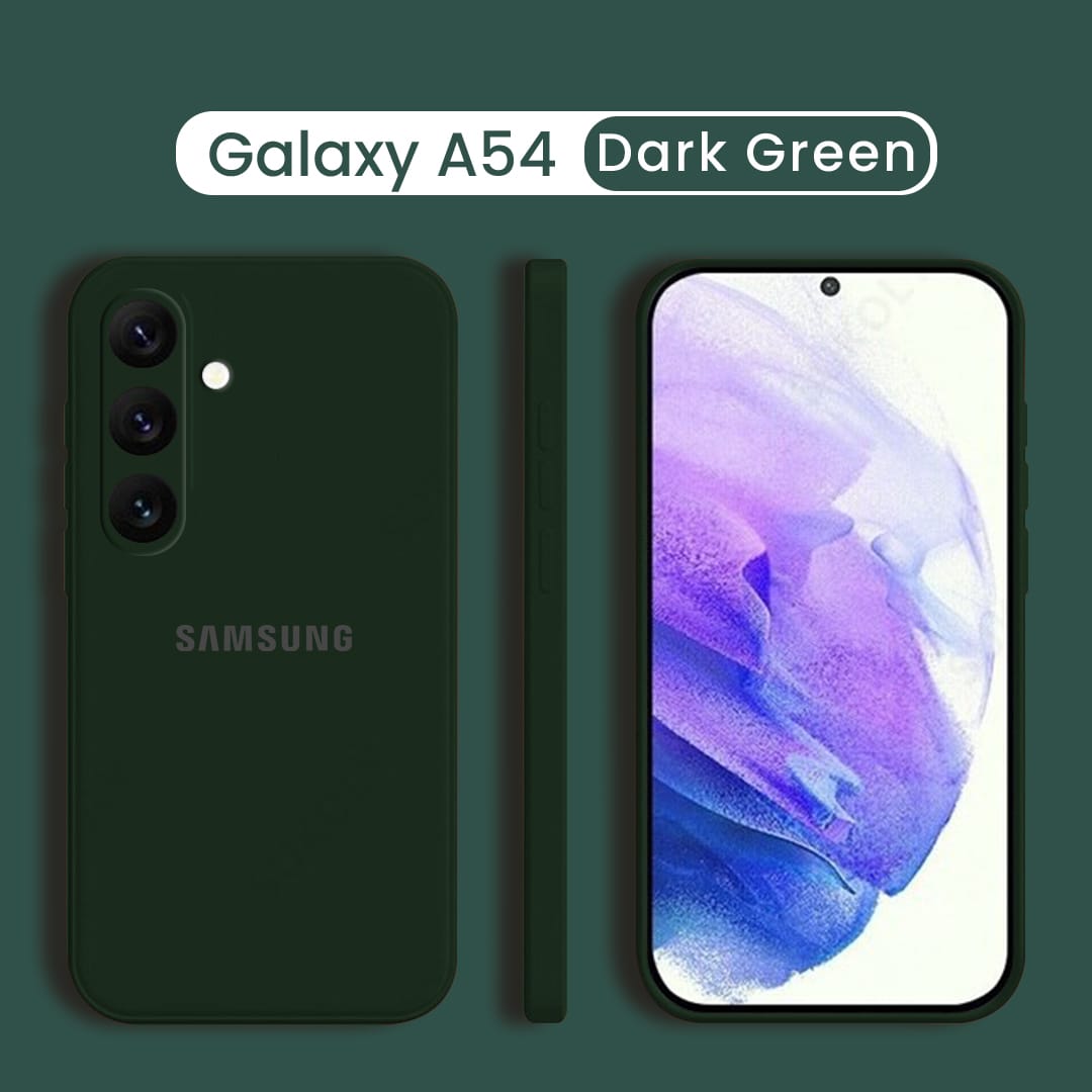 Galaxy A54 5G Liquid Silicone Velvet-Touch Silk Finish Protective Back Case