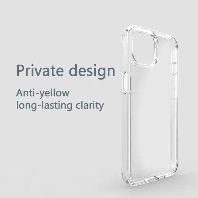 Ultra Hybrid Crystal Clear Choice Back Cover Case For Iphone Series