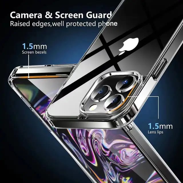 Ultra Hybrid Crystal Clear Choice Back Cover Case For Iphone Series
