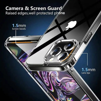 Ultra Hybrid Crystal Clear Choice Back Cover Case For Iphone Series