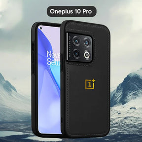 OnePlus 5G Series Leather Stitched Protective Back Case