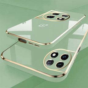 OnePlus 11 ULTRA-SHINE LUXURIOUS  BACK CASE WITH CAMERA PROTECTION