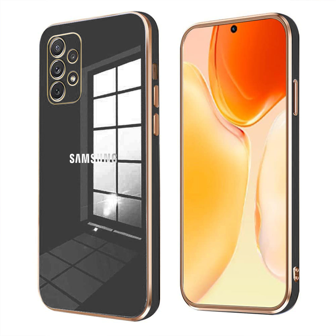 GALAXY A32 ULTRA-SHINE LUXURIOUS  BACK CASE WITH CAMERA PROTECTION