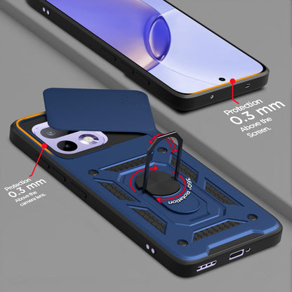 Realme 16 Pro 5G Armor Military-grade Case With Sliding Camera Cover & 360 Kickstand