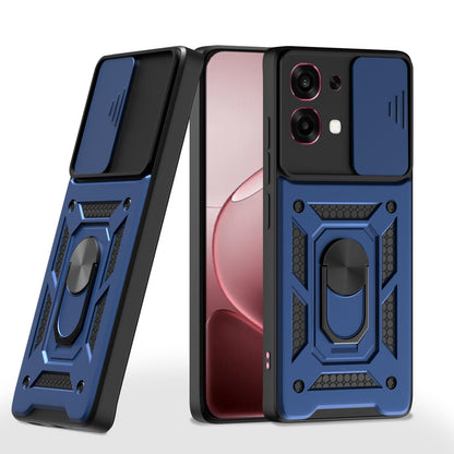 Oppo F33 5G Armor Military-grade Case With Sliding Camera Cover & 360 Kickstand