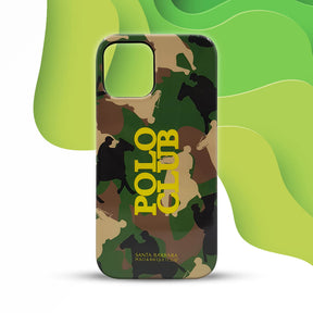 Tempered Shop-iPhone-12/13 SERIES- Army Pattern Hard Coating Protective Case/Cover