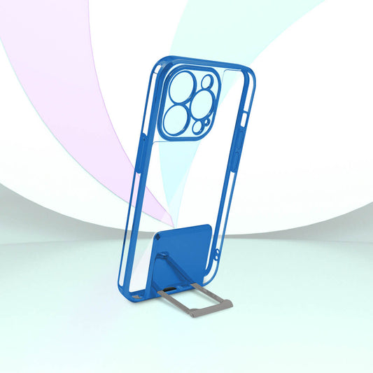 Tempered Shop-iPhone13/13 pro/13 pro max-Lucent Back Stand Color Plated Protective back Case/Cover