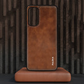 Puloka PU Leather Luxury Back Cover For Oneplus Nord 2 5g