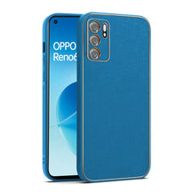 OPPO Reno 6 5G Canary Series Leather Chrome Back Cover