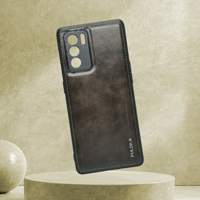 PULOKA GENUINE LEATHER CRAFTED LIMITED EDITION CASE For Oppo Reno 6 5G