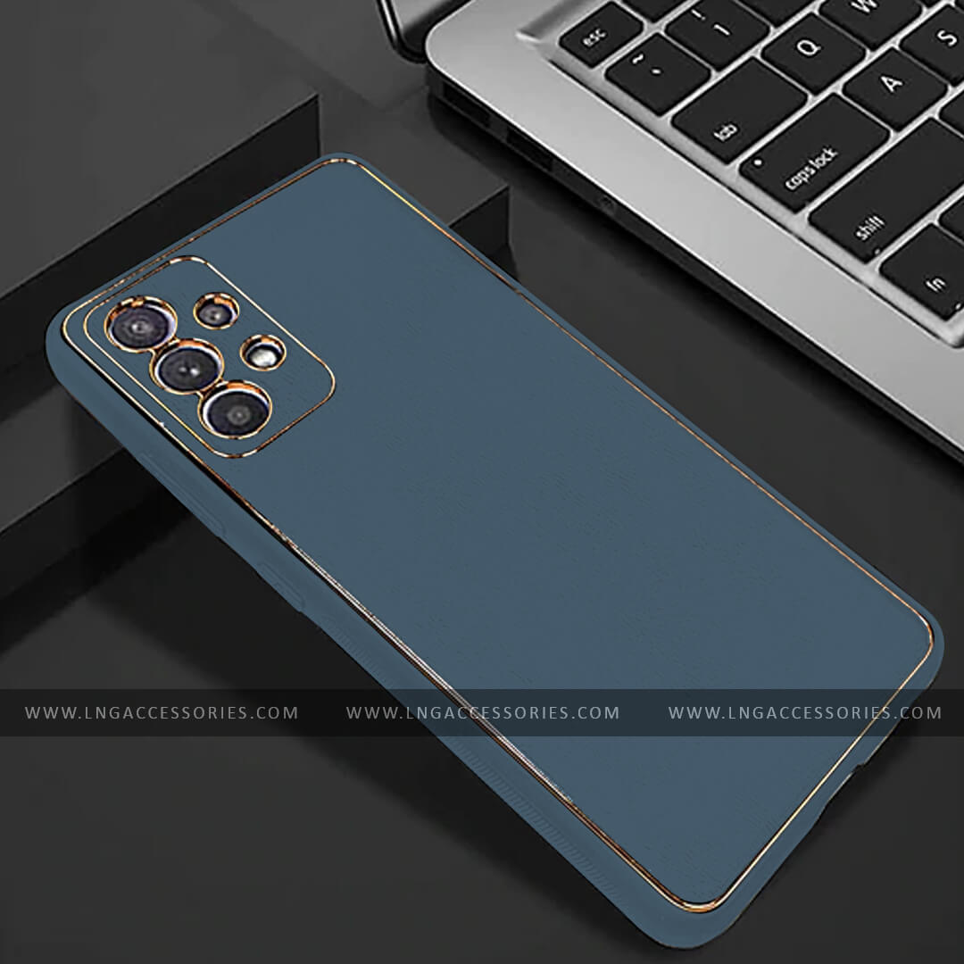 SAMSUNG GALAXY A72 LUXE DESIGN PU LEATHER BACK CASE