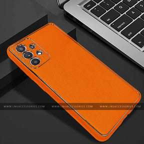 SAMSUNG GALAXY A72 LUXE DESIGN PU LEATHER BACK CASE