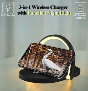 15W LED Lamp Qi Wireless Charger