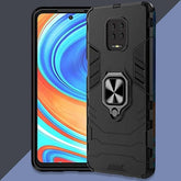 Redmi Note 10 Pro/Note 9 Pro Armour Iron Man Case With Ring Holder