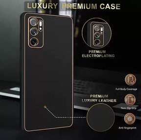 OPPO Reno 6 5G Canary Series Leather Chrome Back Cover