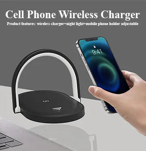 15W LED Lamp Qi Wireless Charger