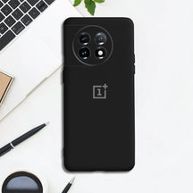 OnePlus 11 5G Liquid Silicone Velvet-Touch Silk Finish Protective Back Case