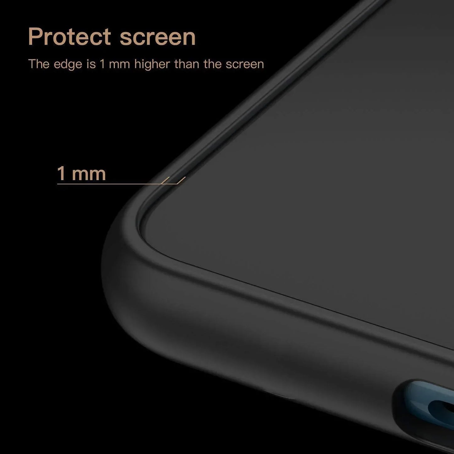 OnePlus 9R 5G VINTAGE PU LEATHER PROTECTIVE BACK CASE-Black