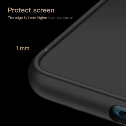 OnePlus 9R 5G VINTAGE PU LEATHER PROTECTIVE BACK CASE-Black