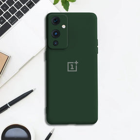 OnePlus 9 Liquid Silicone Velvet-Touch Silk Finish Protective Back Case