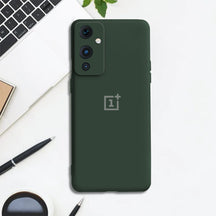 OnePlus 9 Liquid Silicone Velvet-Touch Silk Finish Protective Back Case