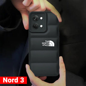 OnePlus Series The North Face Puffer Edition Black Bumper Back Case