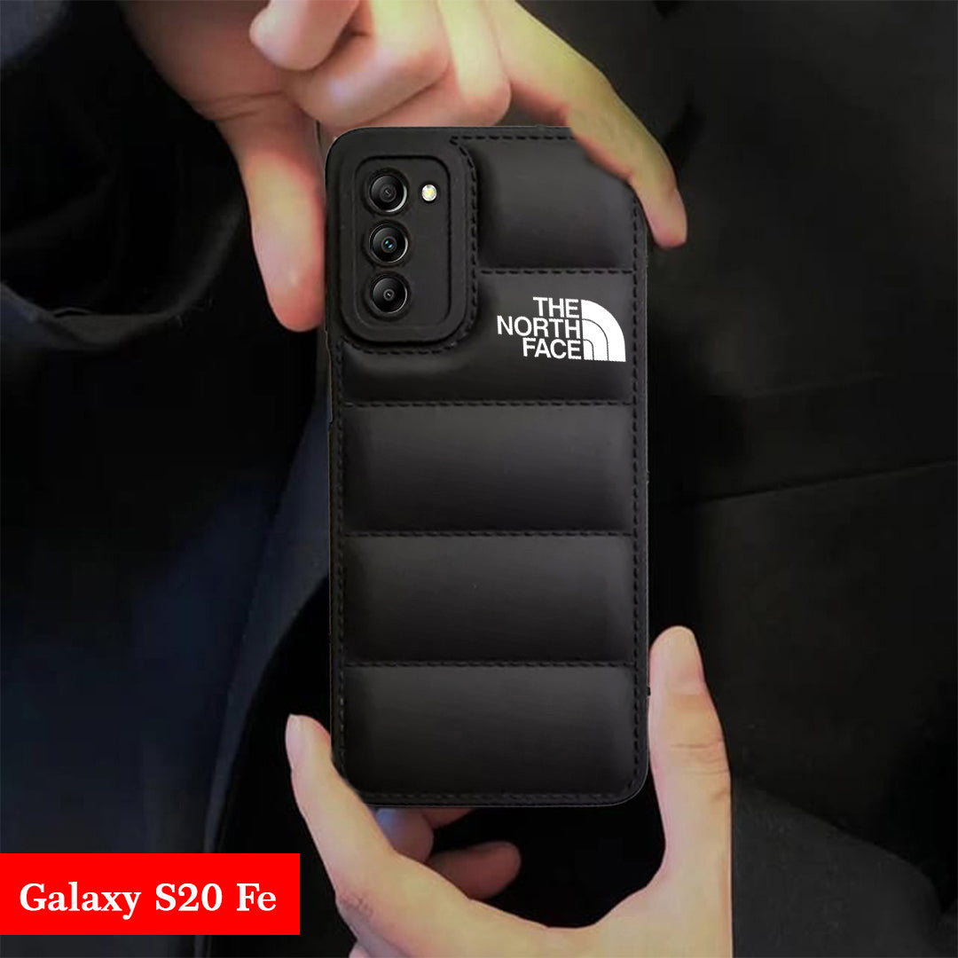 Galaxy S20 FE 5G The North Face Puffer Edition Black Bumper Back Case