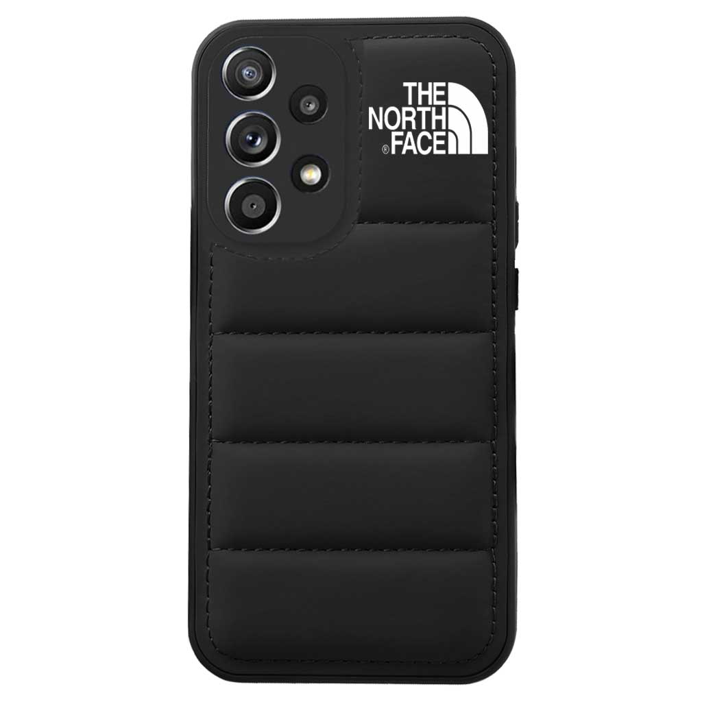 Galaxy A13 5G Series The North Face Puffer Edition Black Bumper Back Case