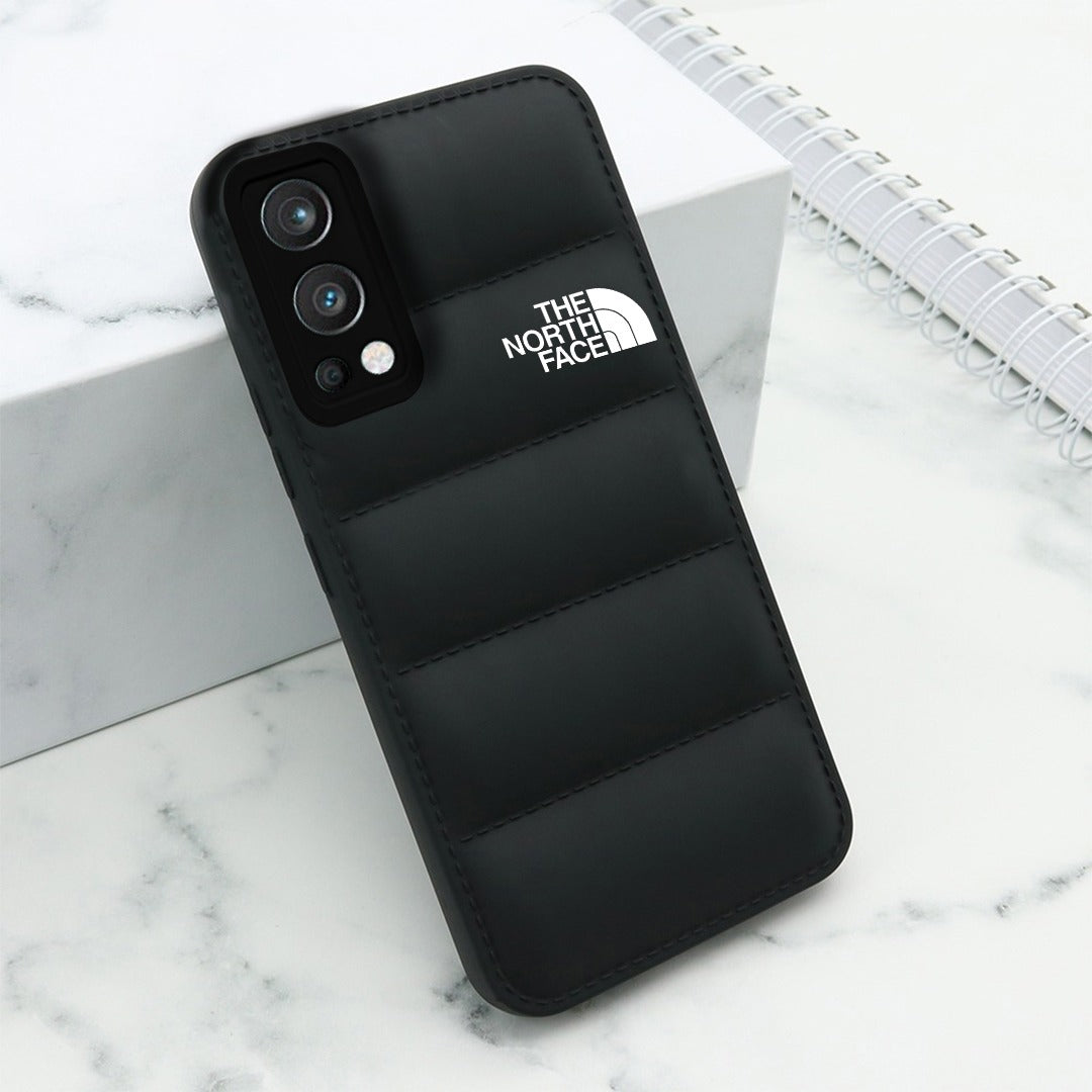 The North Face Puffer Edition Black Bumper Back Case For Nord 2 5g