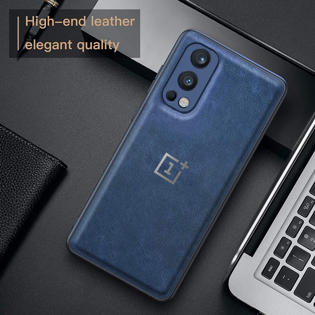 OnePlus Nord 2 5G VINTAGE PU LEATHER PROTECTIVE BACK CASE