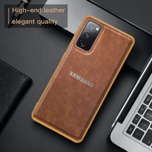 Galaxy S20 FE 5G VINTAGE PU LEATHER PROTECTIVE BACK CASE