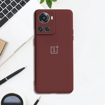OnePlus 10R Liquid Silicone Velvet-Touch Silk Finish Protective Back Case