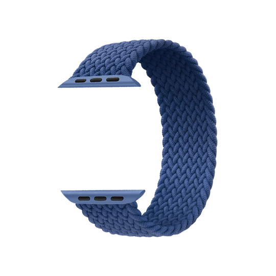 Braided Solo Loop Band For Apple iWatch Strap-Blue