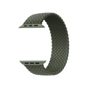 Braided Solo Loop Band For Apple iWatch Strap-Green