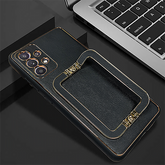 SAMSUNG GALAXY A32 LUXE DESIGN PU LEATHER BACK CASE WITH BACK STAND